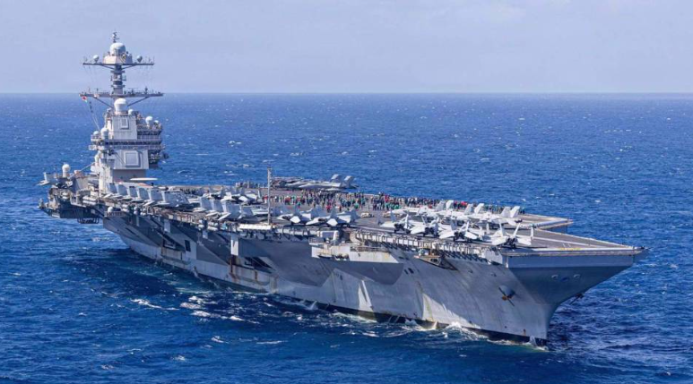 Iran: Mundurnya Kapal Induk USS Gerald Ford Ungkap 'Kelemahan' Kekuatan AS